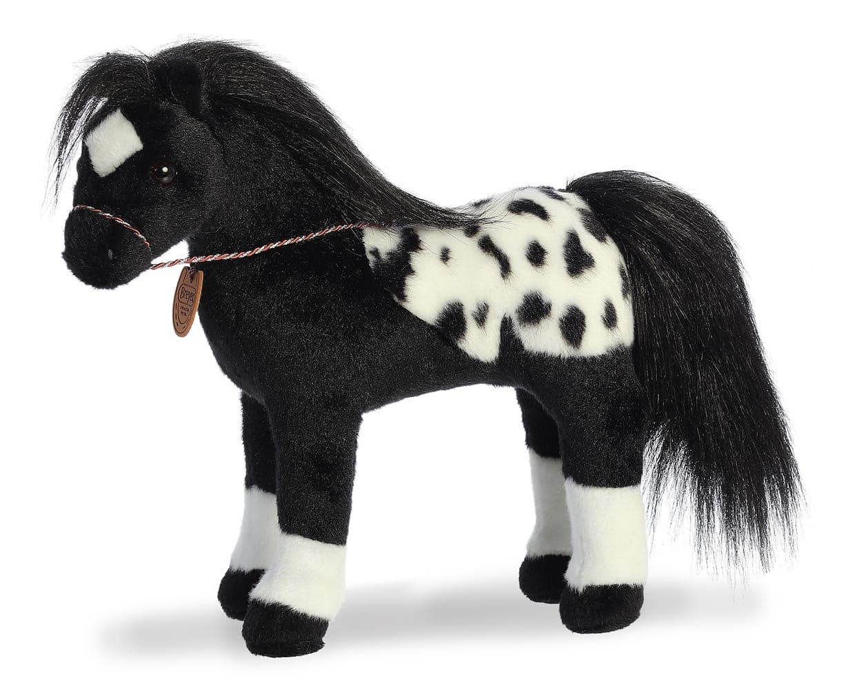 13" Black Appaloosa