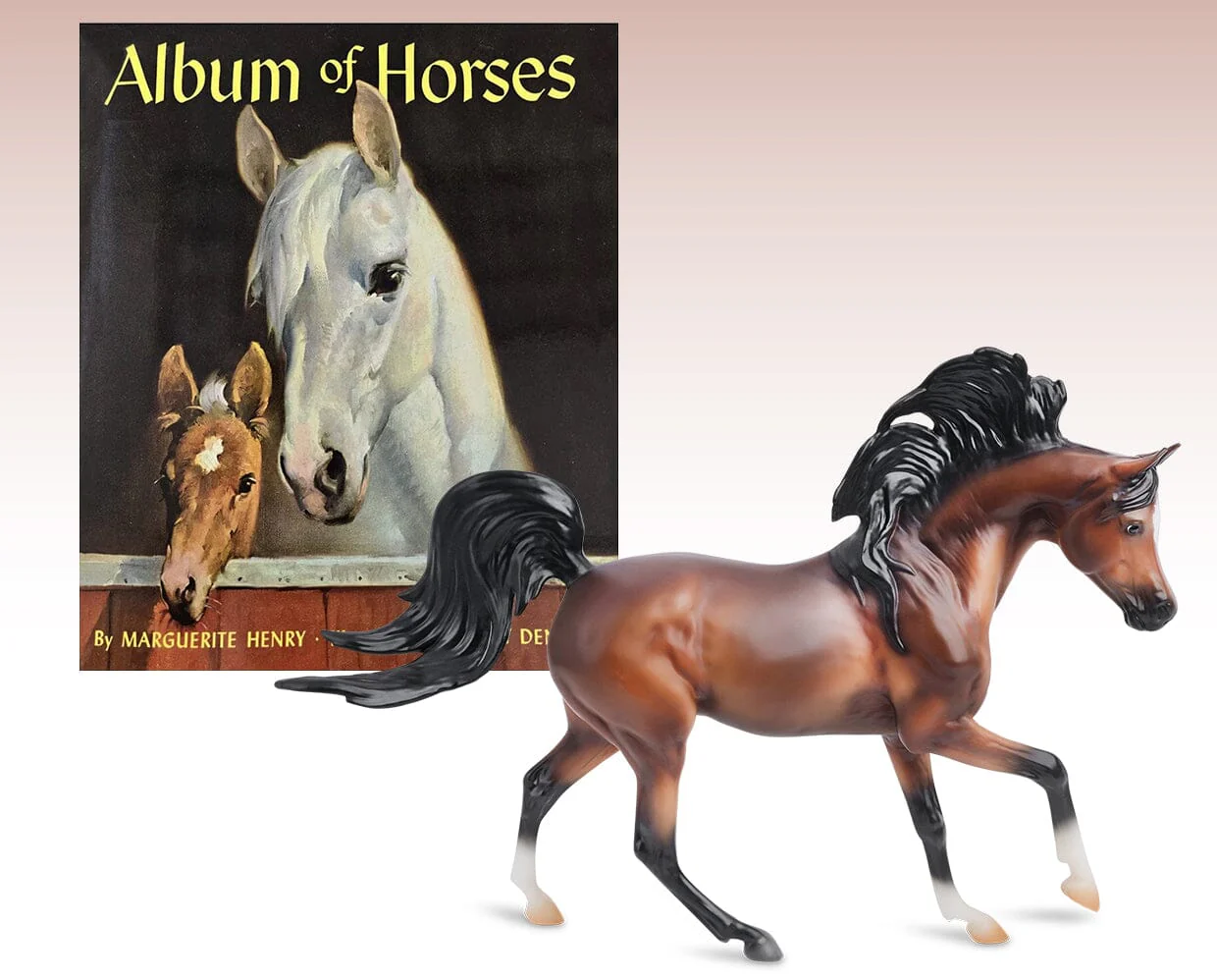 Album of Horses Book & Arabian Horse Gift Set
