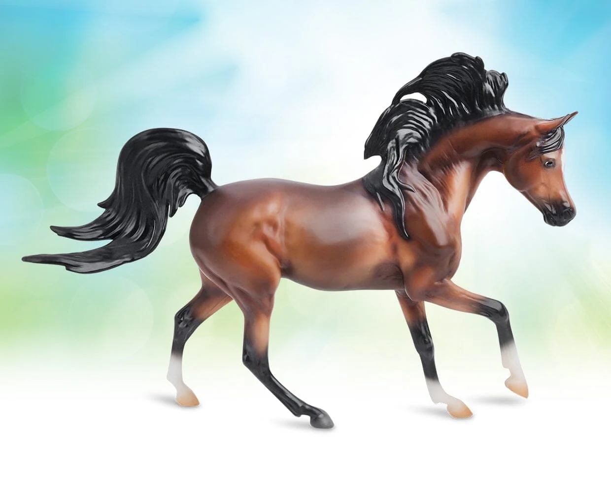 Album of Horses Book & Arabian Horse Gift Set - Image 3