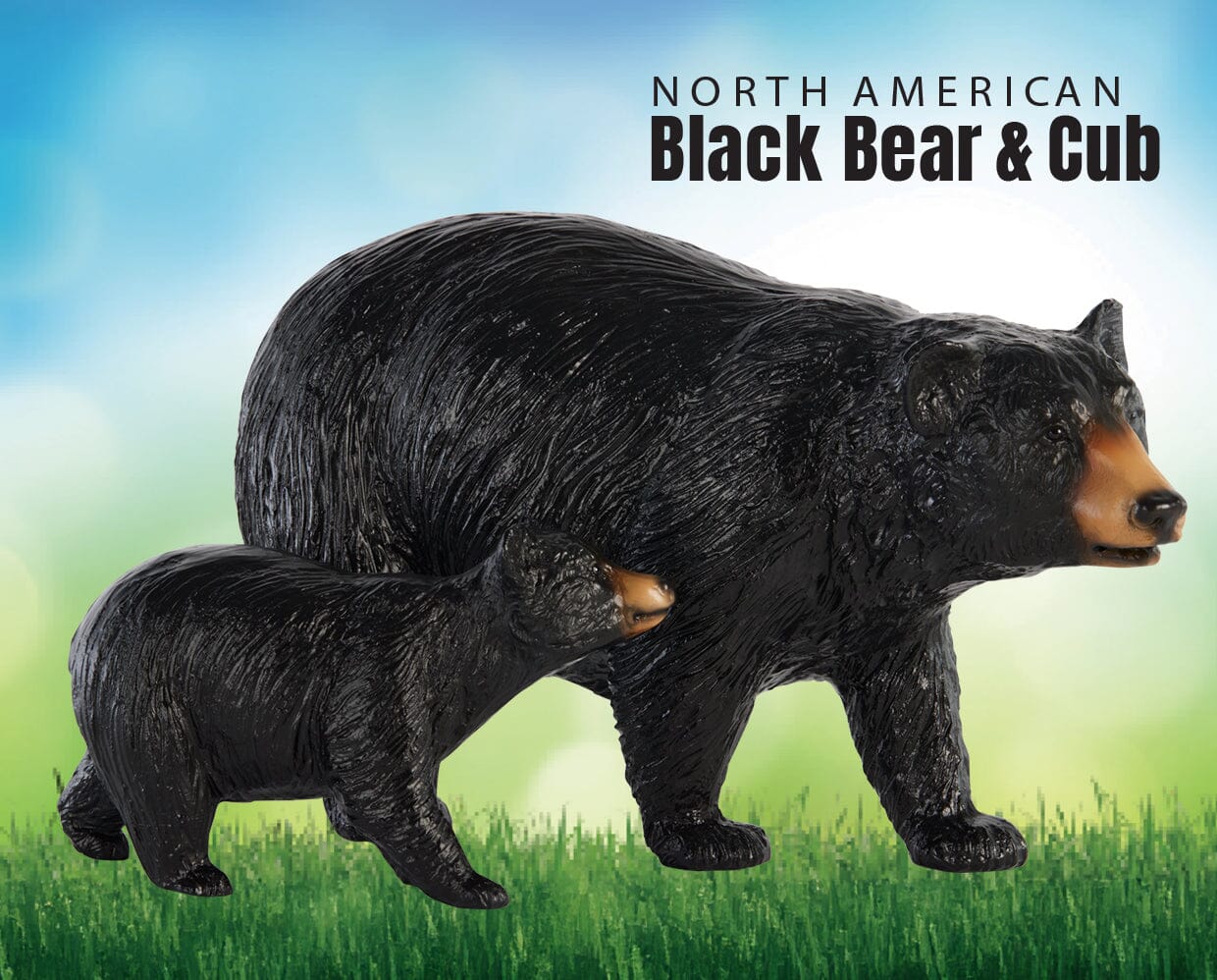 Black Bear and Cub Set - Image 3