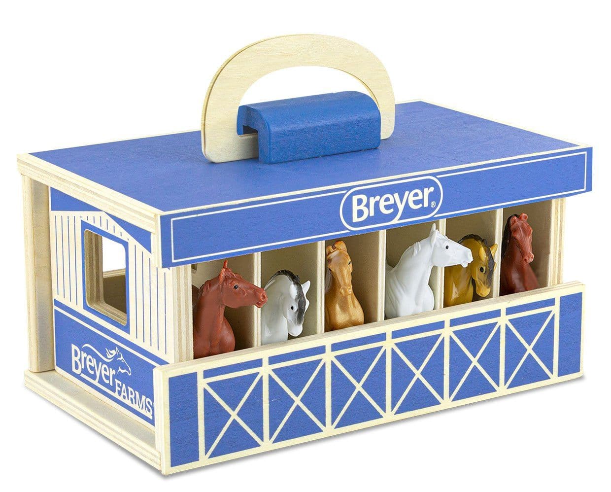 Breyer Farms™ Wood Carry Stable - Image 3