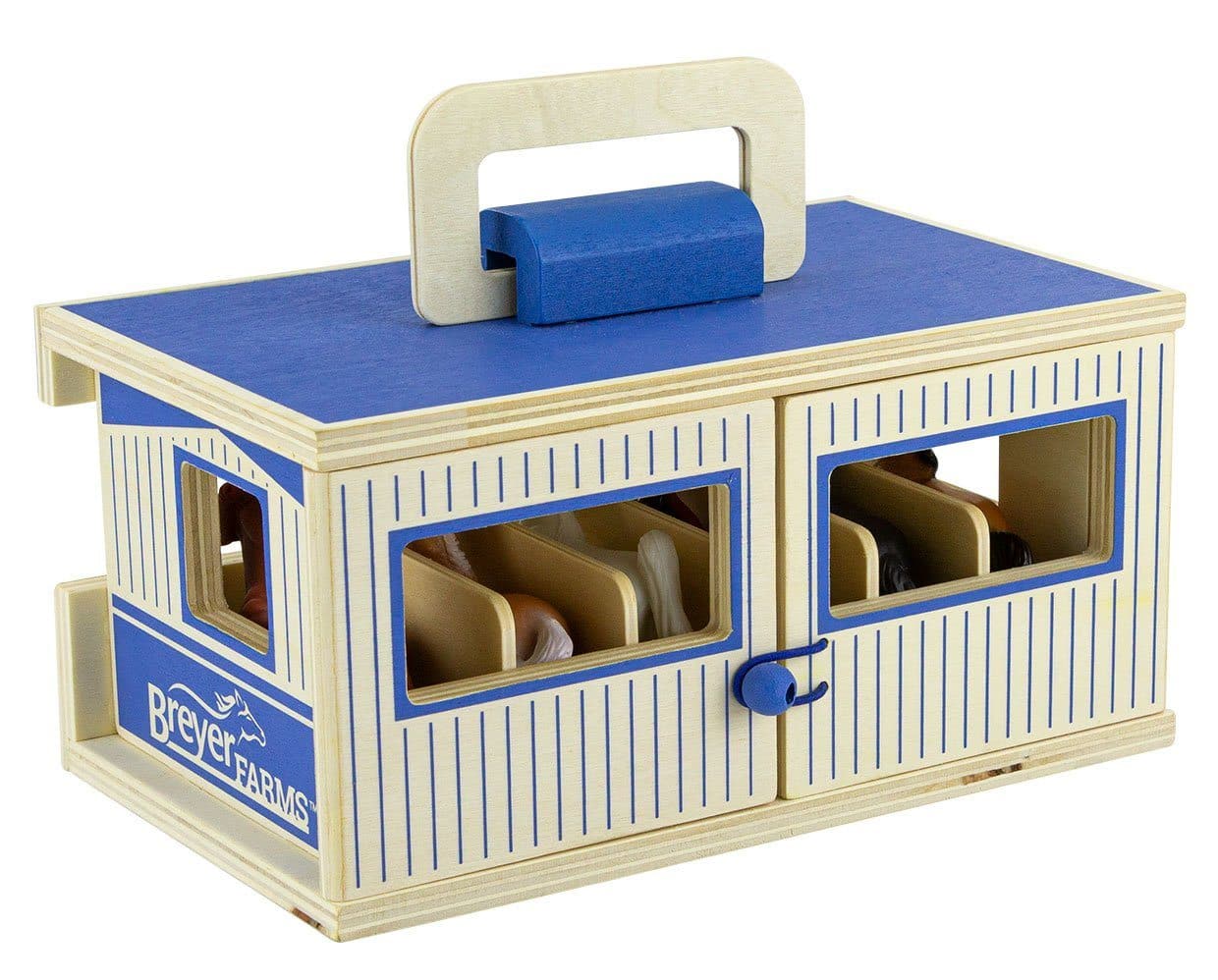 Breyer Farms™ Wood Carry Stable - Image 5