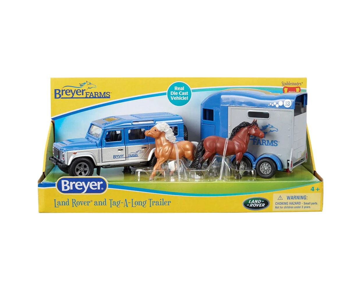Breyer Farms™ Land Rover® and Tag-A-Long Horse Trailer - Image 6