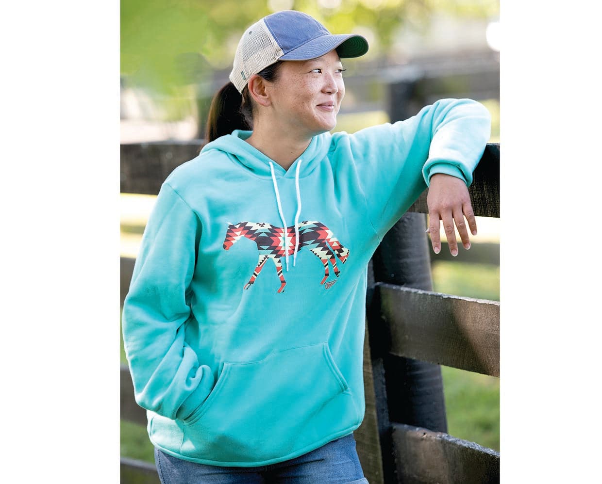 Breyer Trucker Cap with Leather Patch - Image 4