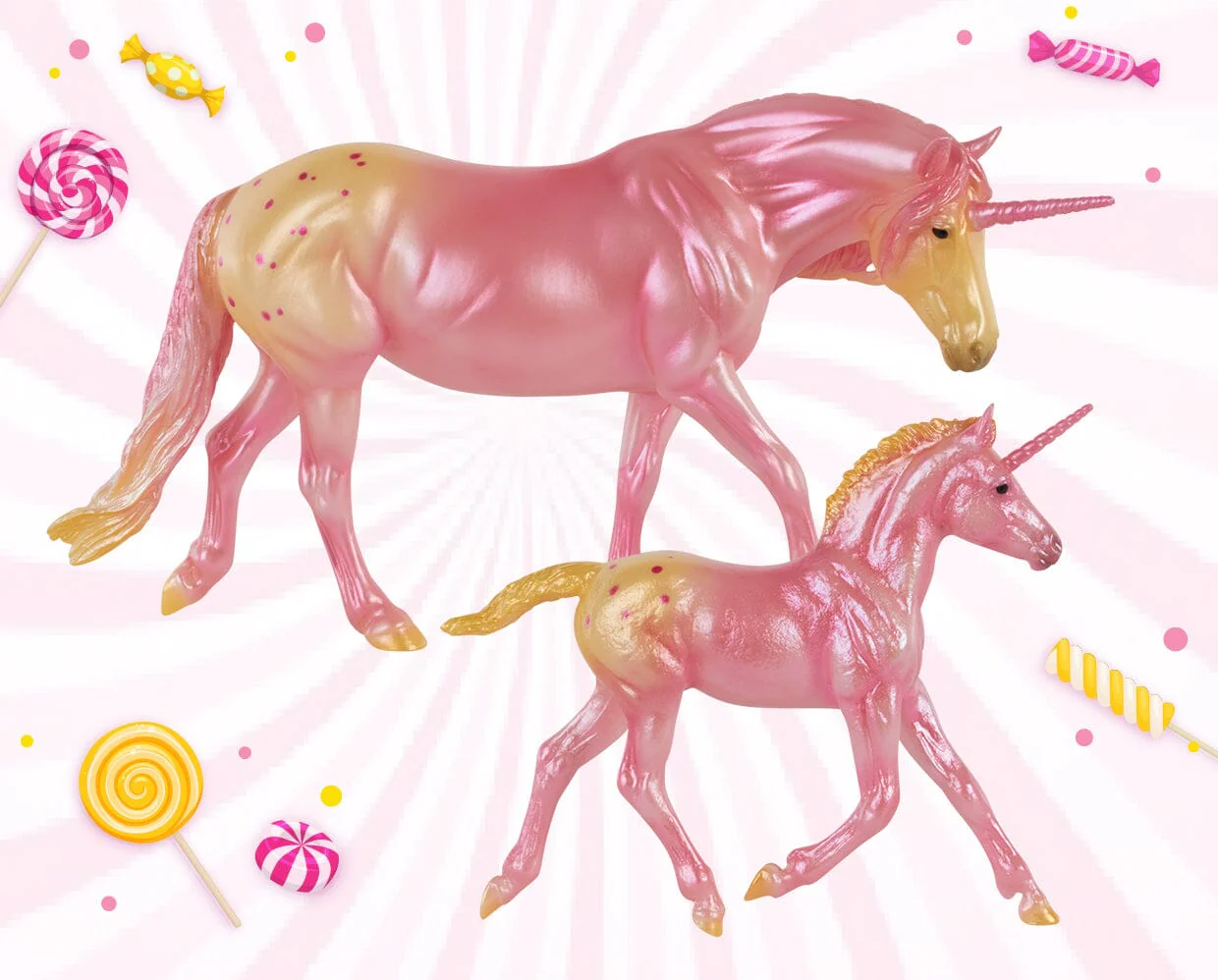 Candy Delights | Unicorn Horse & Foal - Image 2