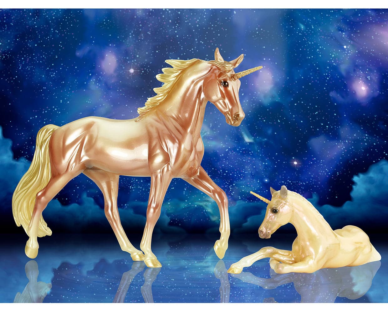 Ceres & Minerva | Unicorn Mare and Foal Set - Image 3