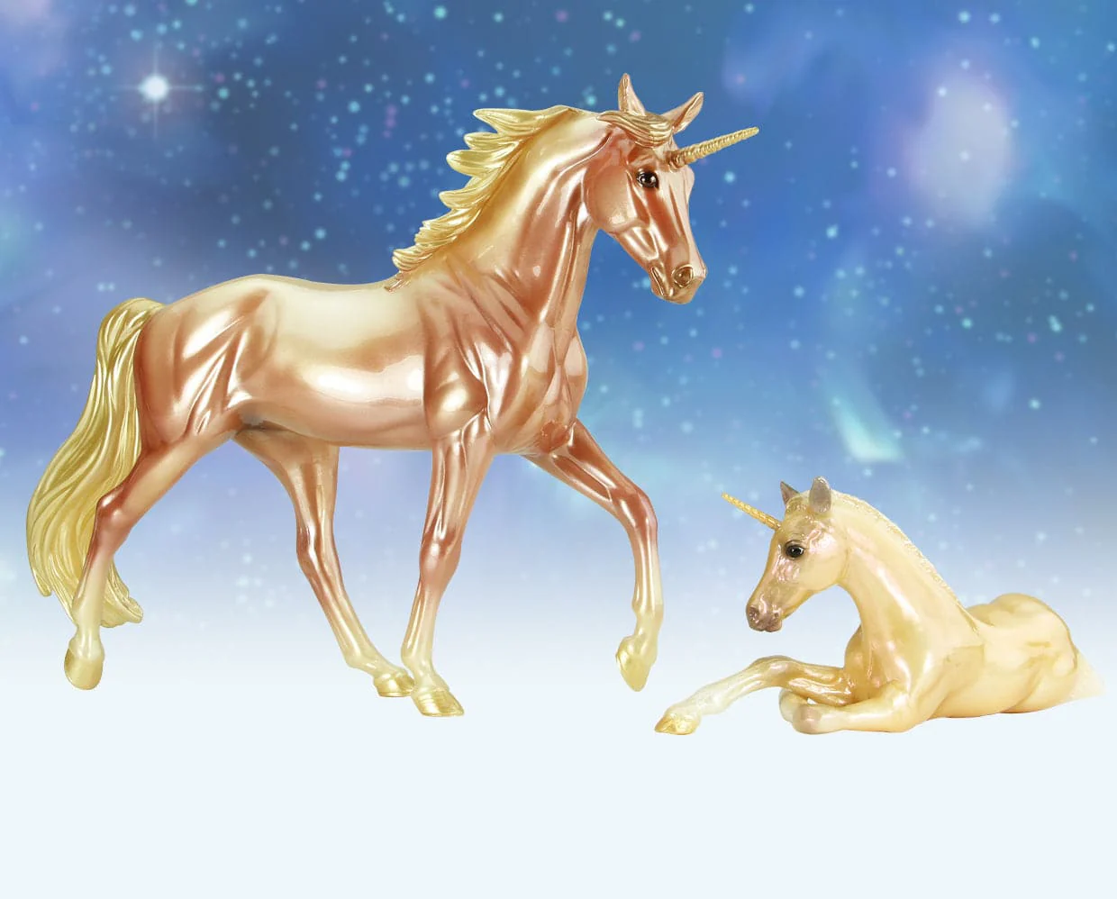 Ceres & Minerva | Unicorn Mare and Foal Set - Image 4