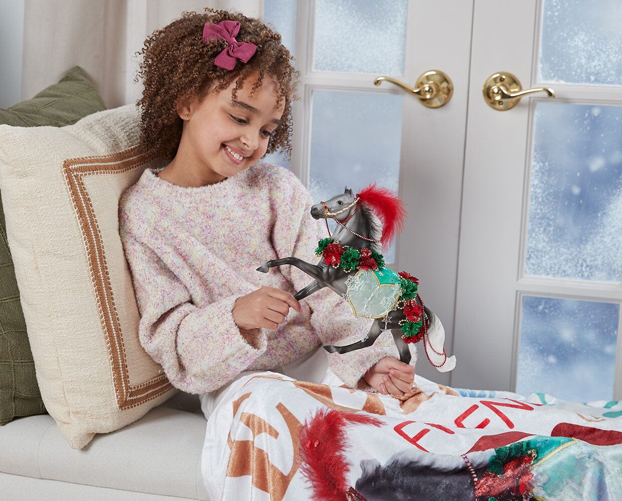 Christmas in Bloom | 2025 Holiday Horse - Image 2