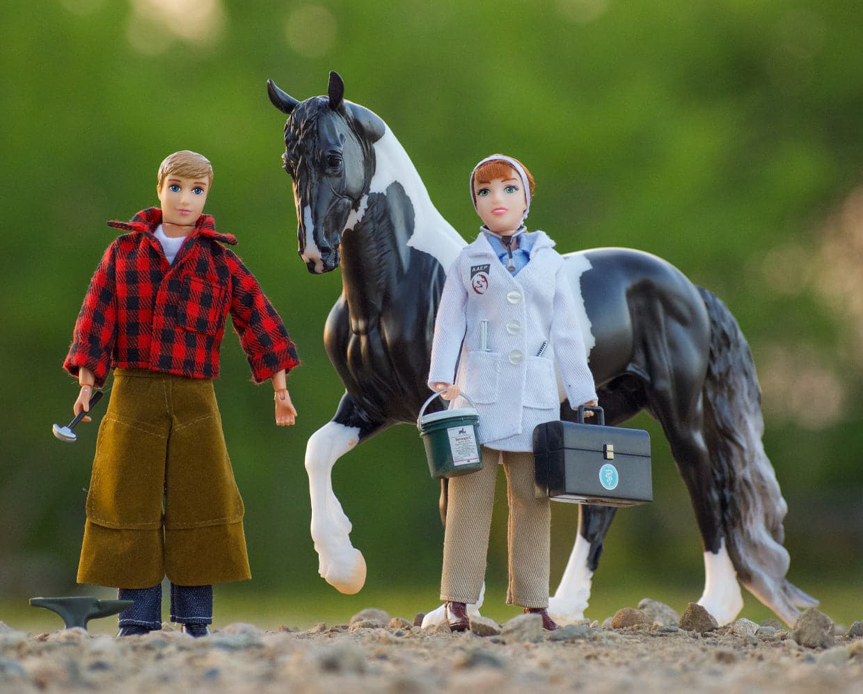 Farrier with Blacksmith Tools 8" Figure - Image 4