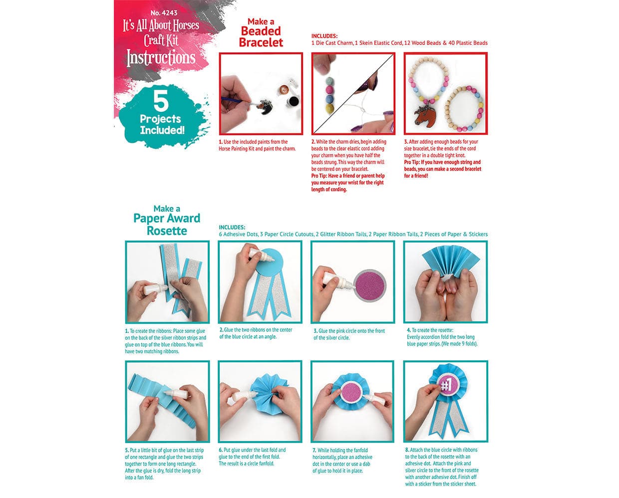All About Horses Craft Kit - Image 5