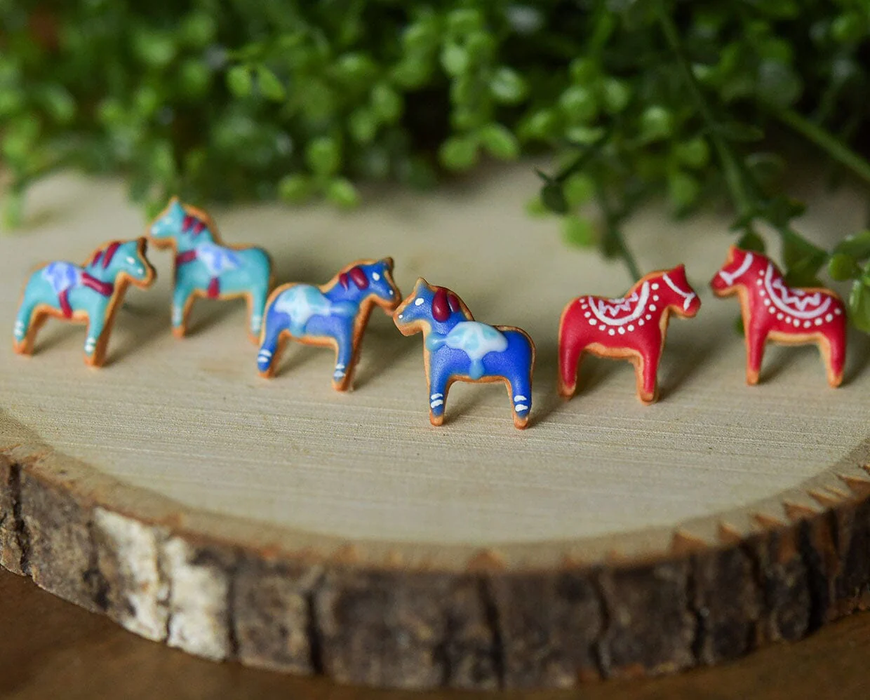 Mini Dala Horse Earrings Workshop