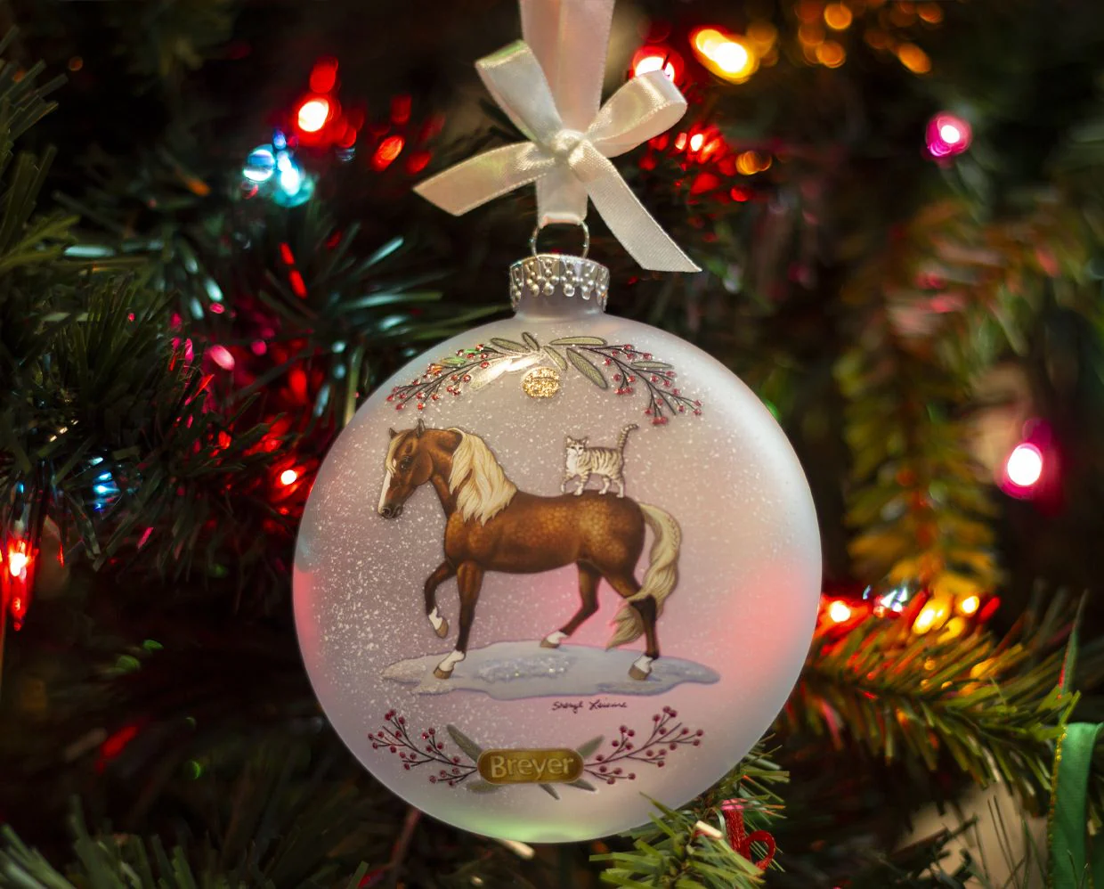 Morgan & Friends | 2025 Artist Signature Ornament - Image 2