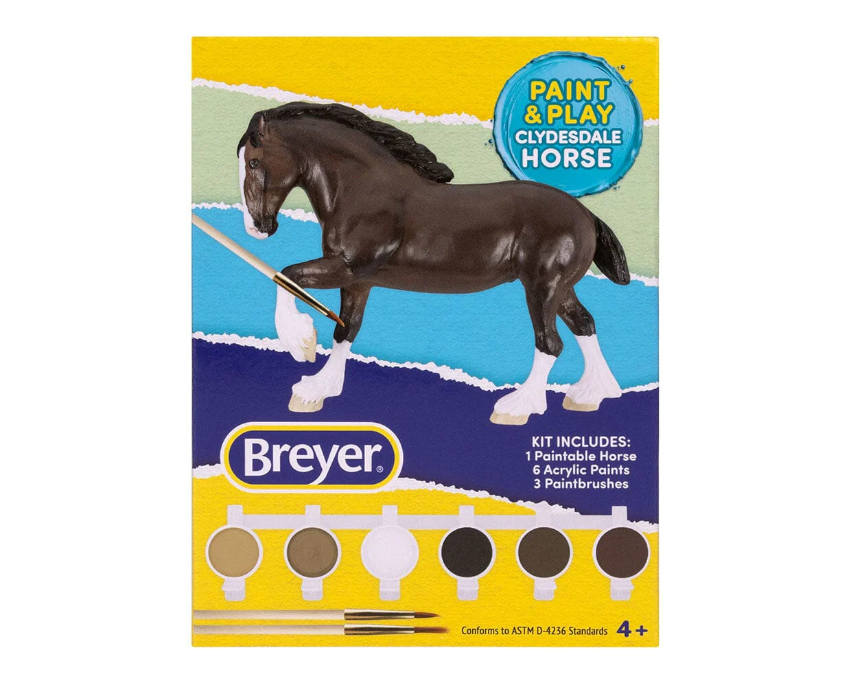 Paint & Play Draft Horse