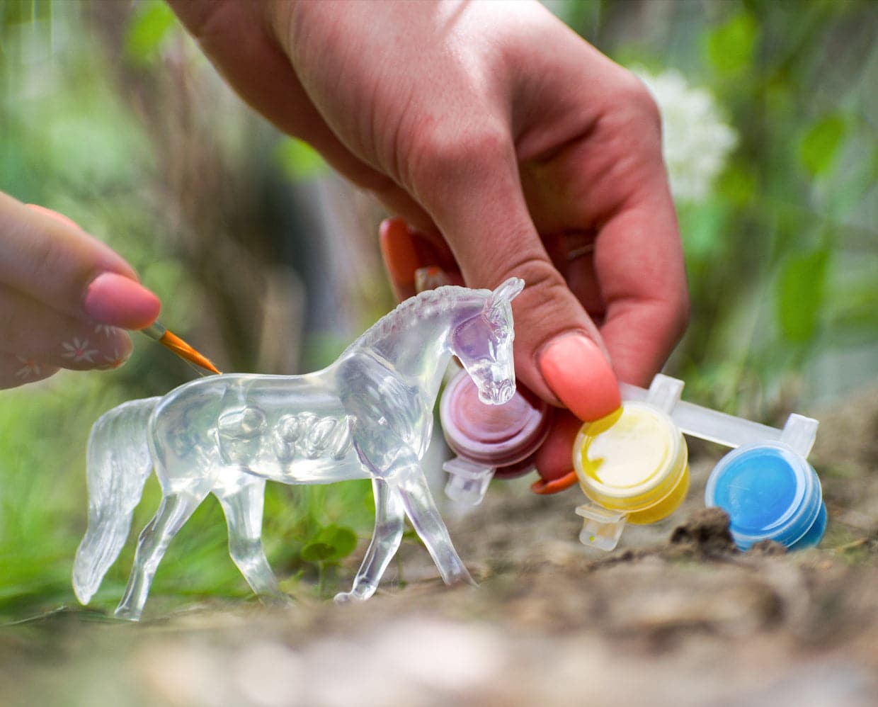 Suncatcher Horse Paint & Play - D