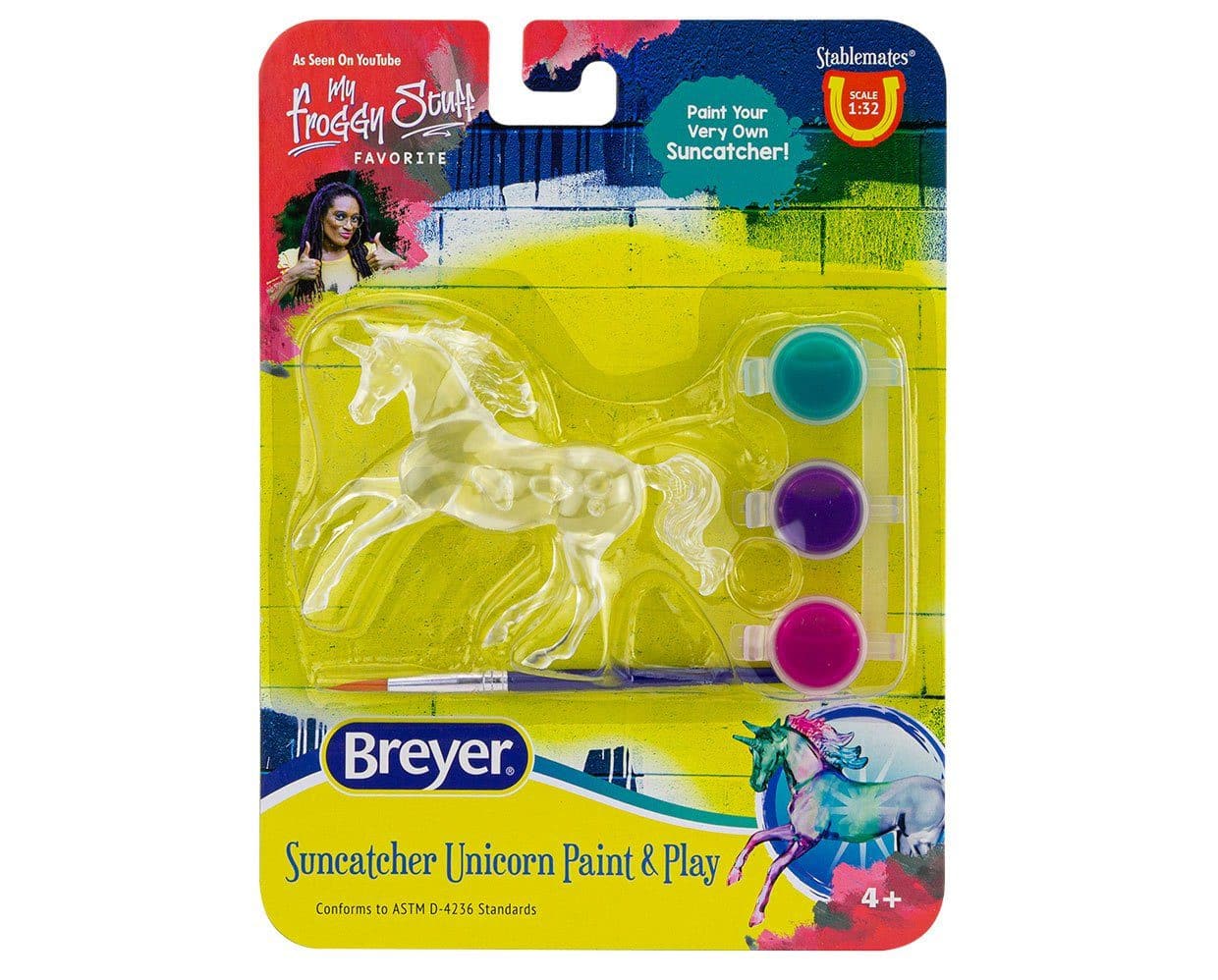 Suncatcher Unicorn Paint & Play - D - Image 3