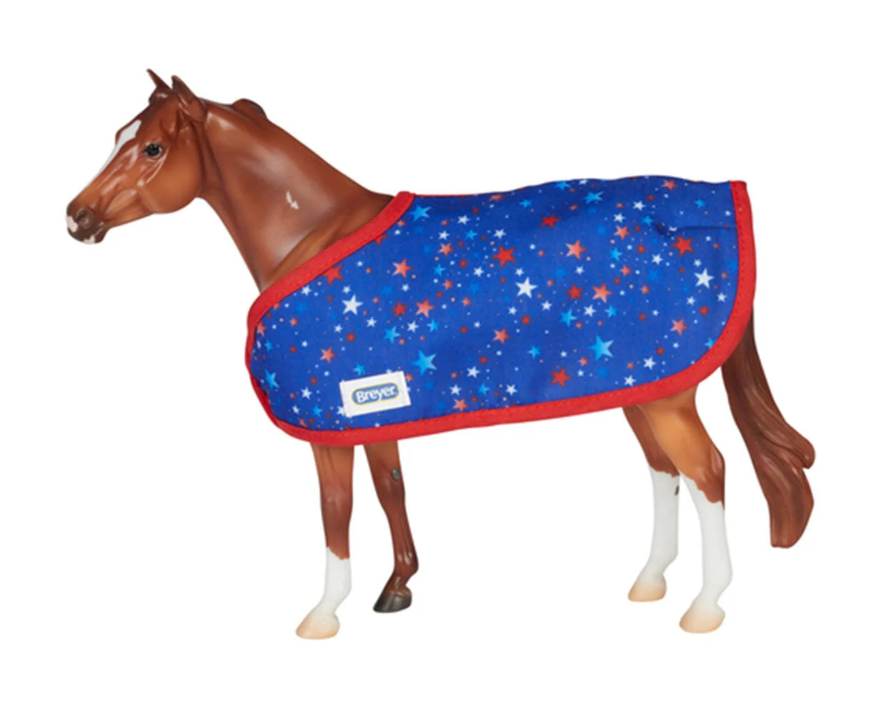 Traditional Horse Blanket | Blue Americana - Image 2