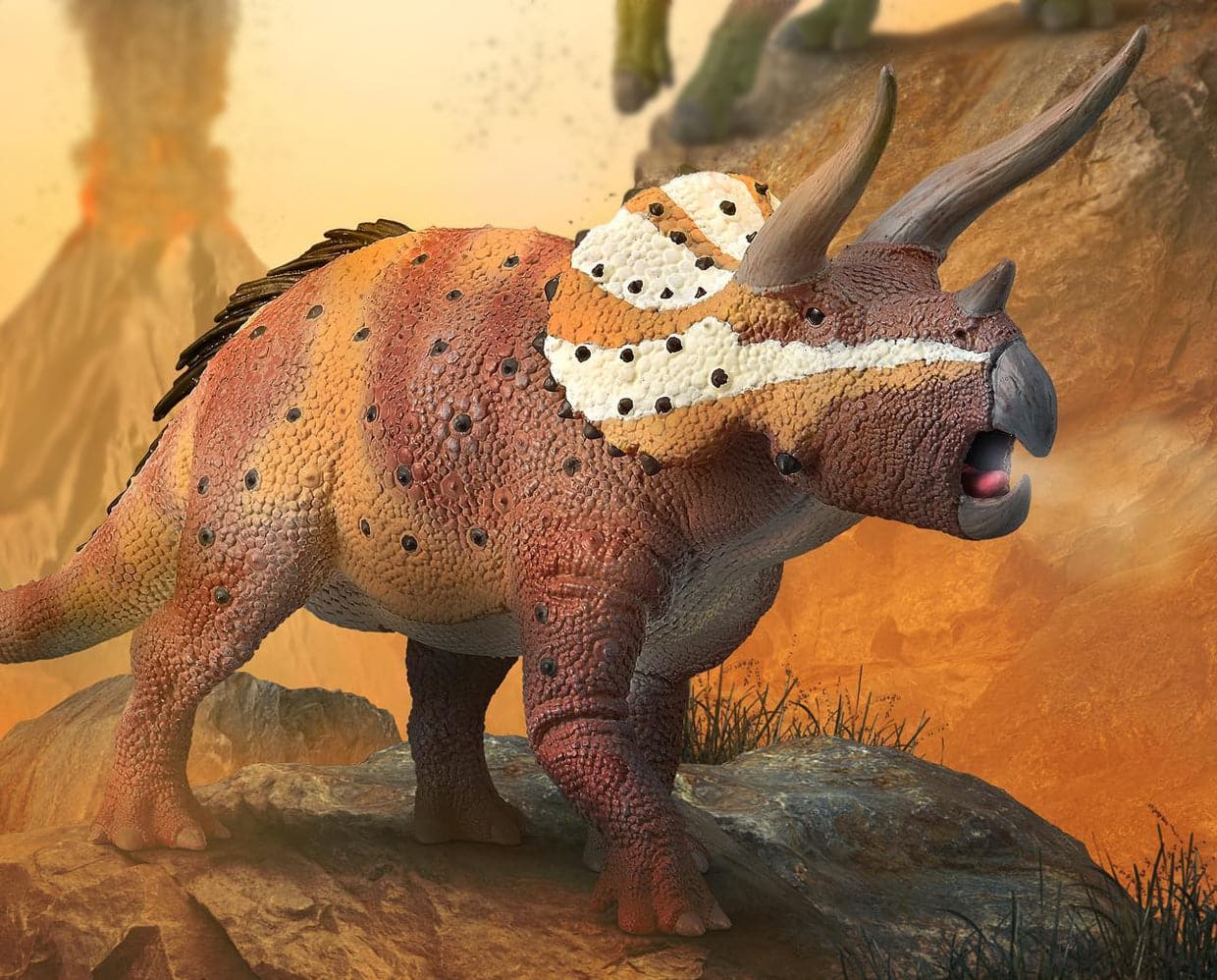 Triceratops Horridus with Movable Jaw