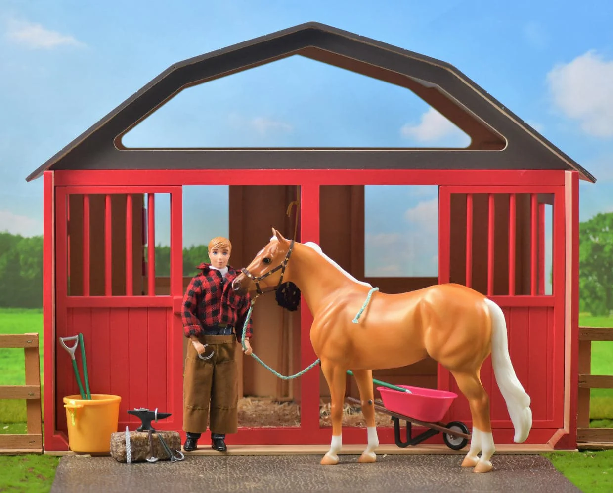 Two-Stall Wood Barn - Image 4
