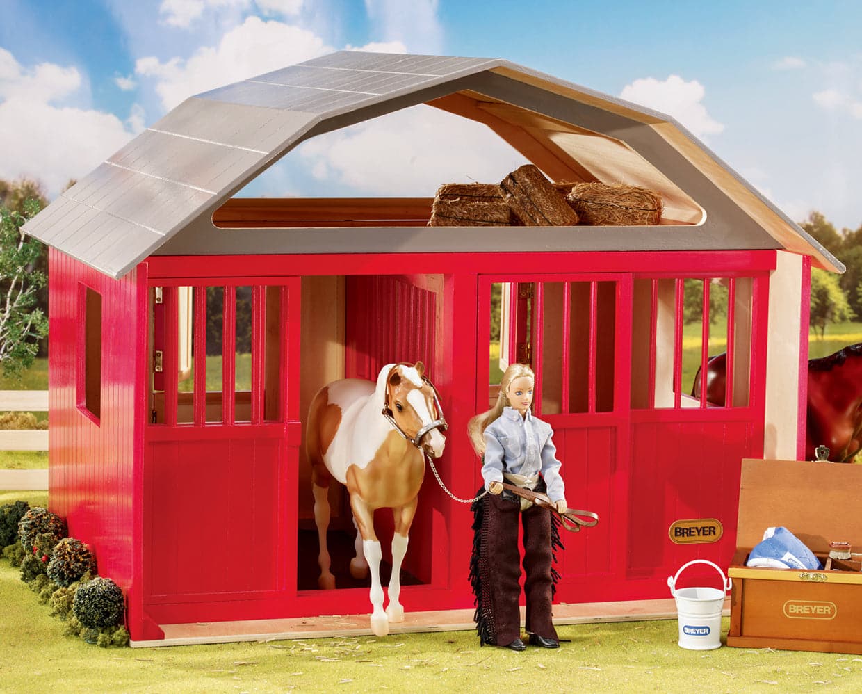 Two-Stall Wood Barn - Image 6