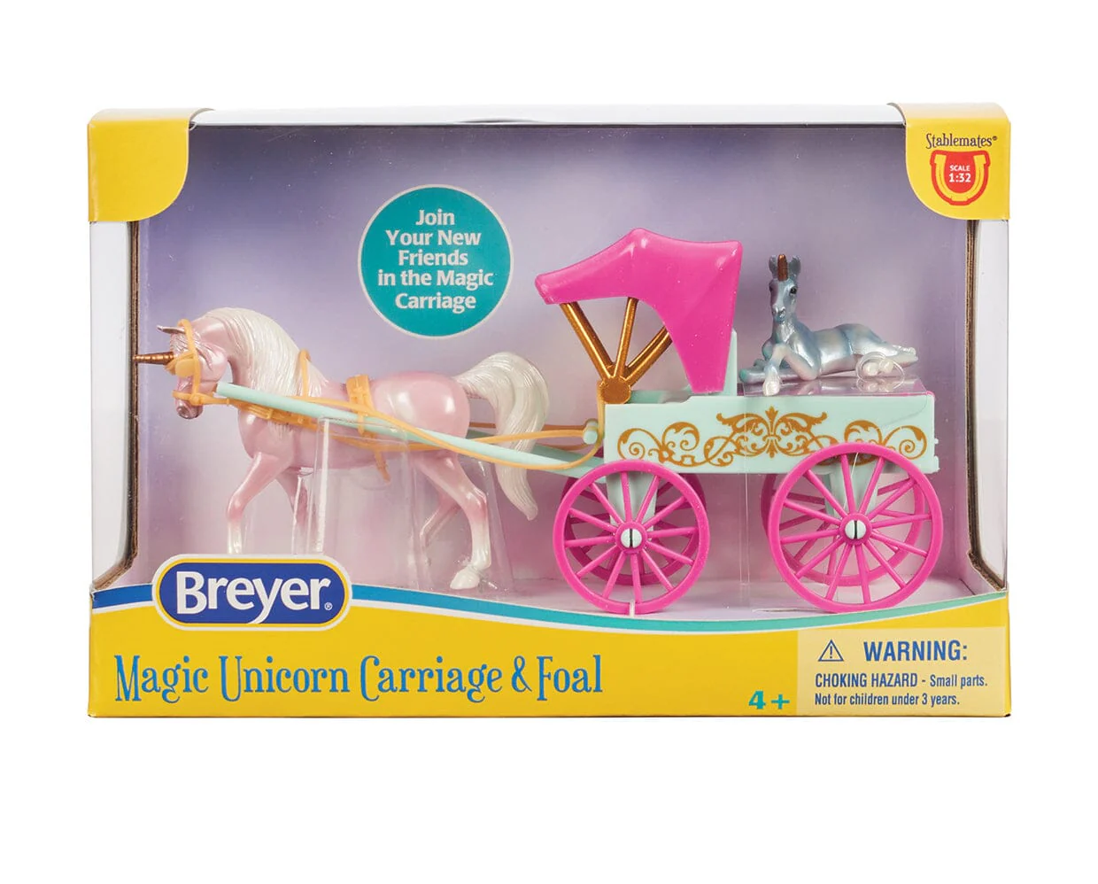 Unicorn Magic Carriage & Foal Playset - Image 6
