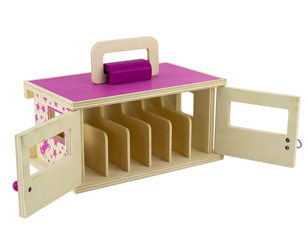 Unicorn Magic Wood Carry Stable with 6 Unicorns - Image 6