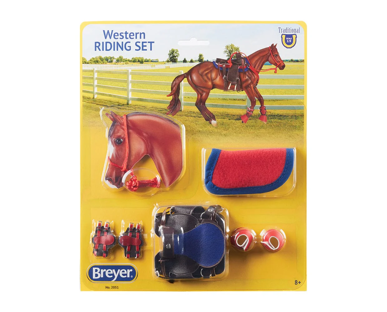 Western Riding Set in Hot Colors - Image 2